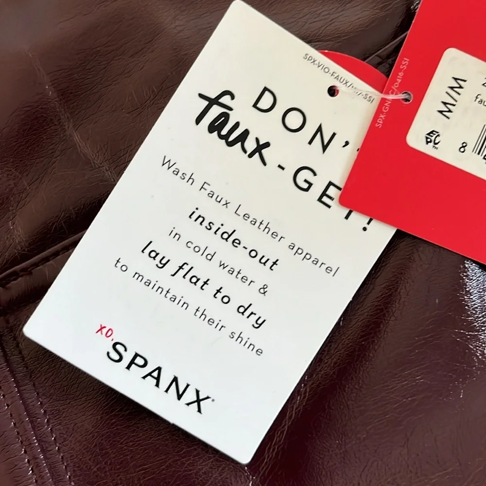 Spanx | Faux patent Leatherr leggings - Picture 9 of 9